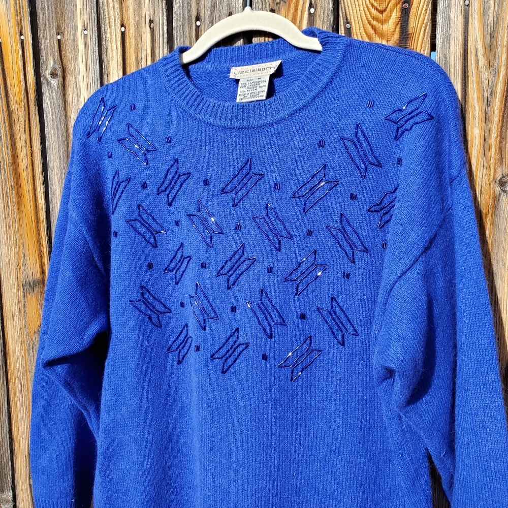 VTG wool sweater dress - Picture 2 of 7